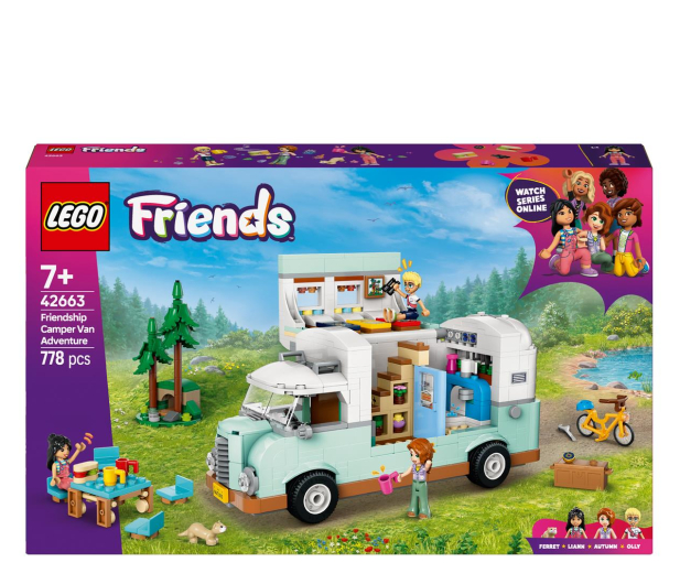 LEGO Friends 42663 Przygoda w kamperze przyjaciół - 1284102 - zdjęcie